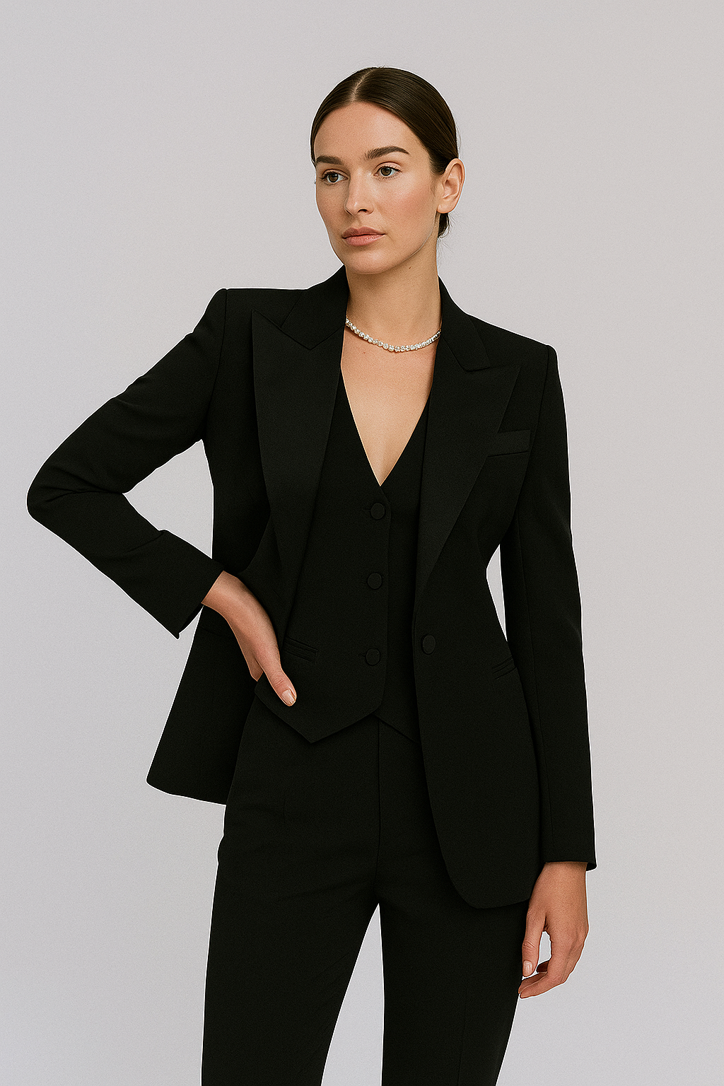 Aarohi | Refined Pant Suit with Tailored Detail