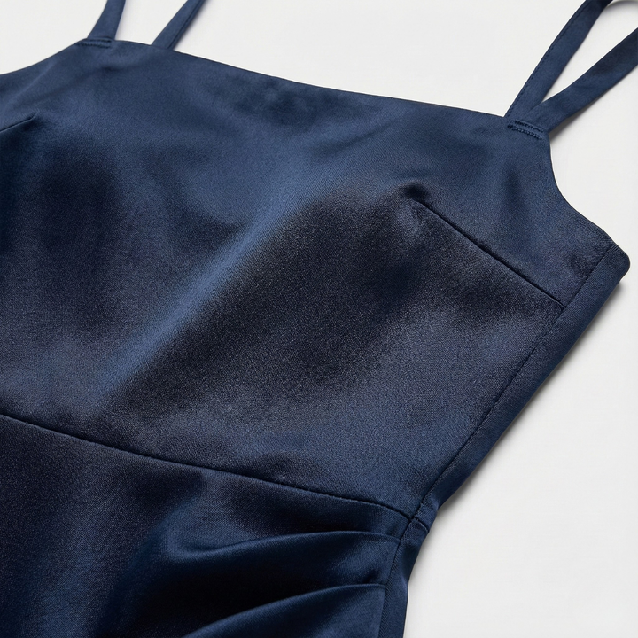 Aila | Satin Backless Maxi Dress