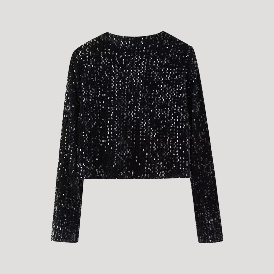Aniya | Sequin Jacket with Tailored Detail