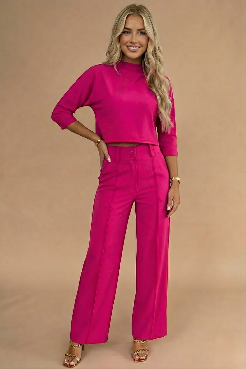 Aoife | Refined Trousers with Tailored Detail