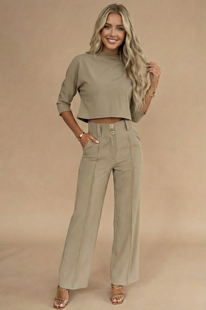 Aoife | Refined Trousers with Tailored Detail