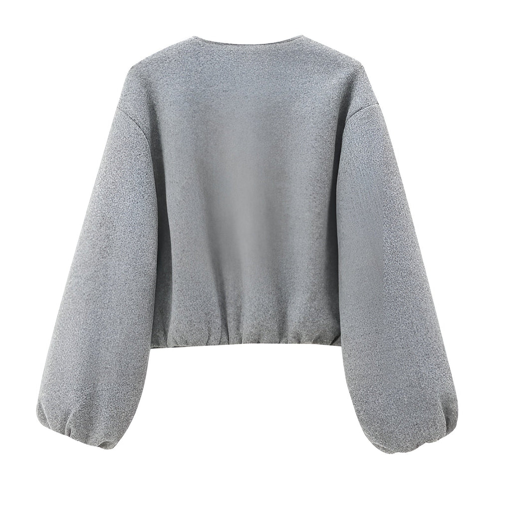 Ariel | Cropped Jacket with Zip Front