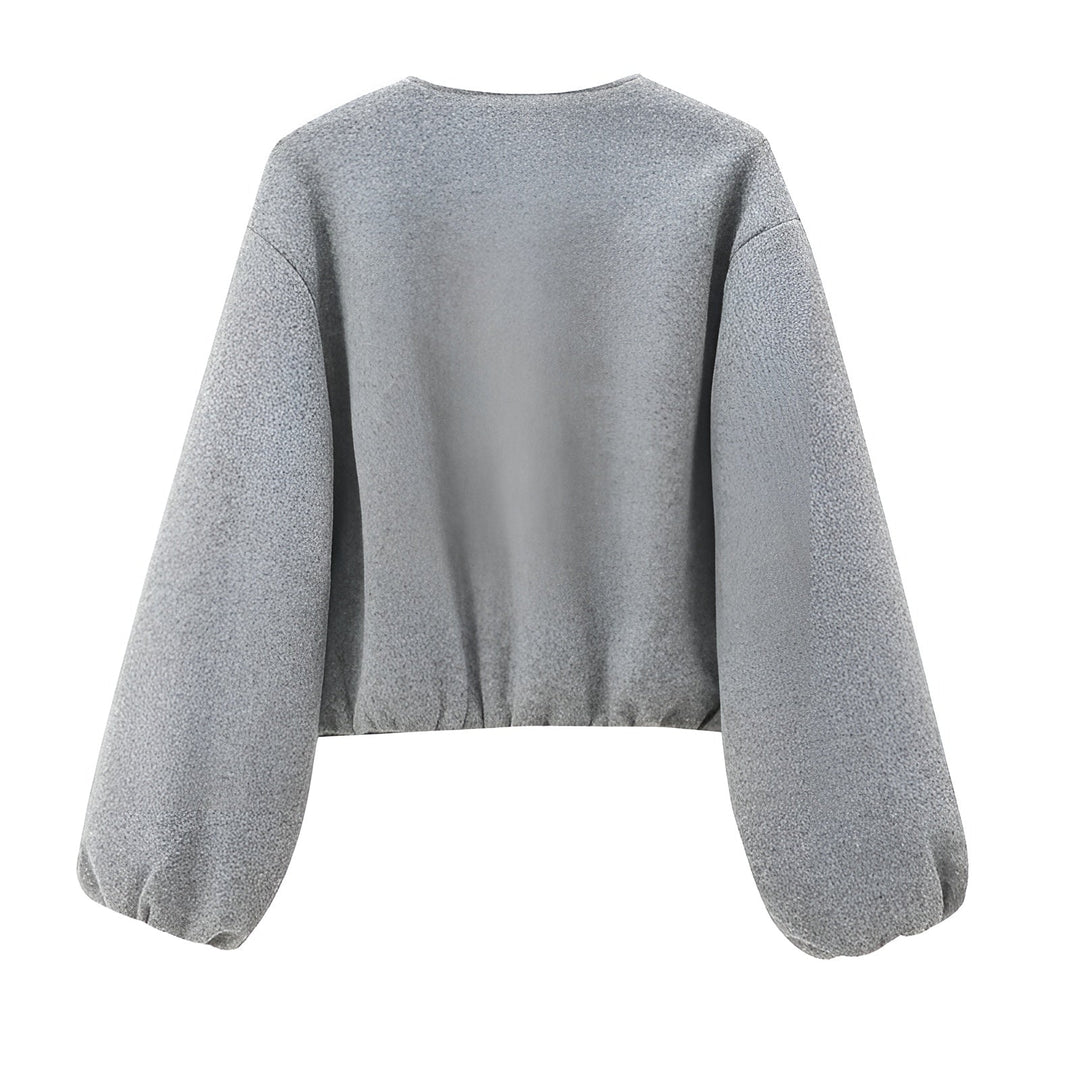 Ariel | Cropped Jacket with Zip Front
