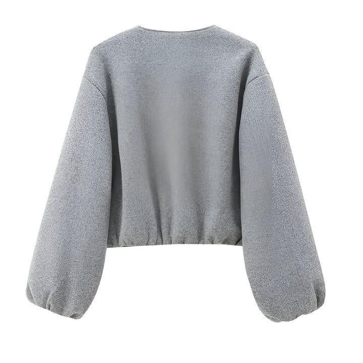 Ariel | Cropped Jacket with Zip Front