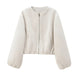 Ariel | Cropped Jacket with Zip Front