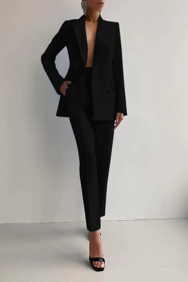 Aurelia | Button-Up Trousers with Tailored Detail