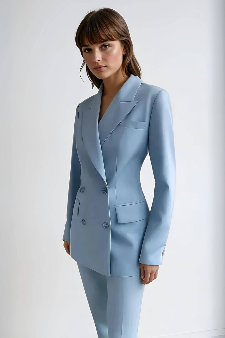 Aurelia | Button-Up Trousers with Tailored Detail