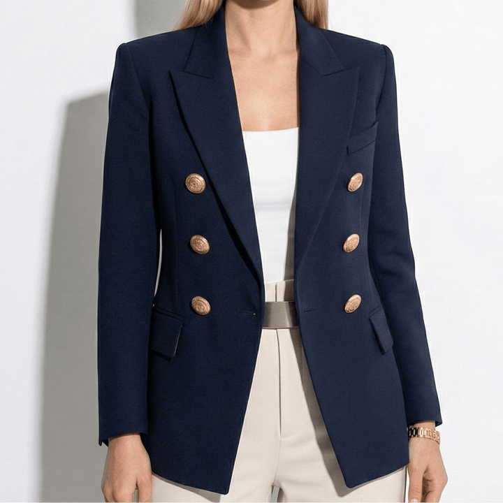 Aurora | Button-Up Blazer with Tailored Detail