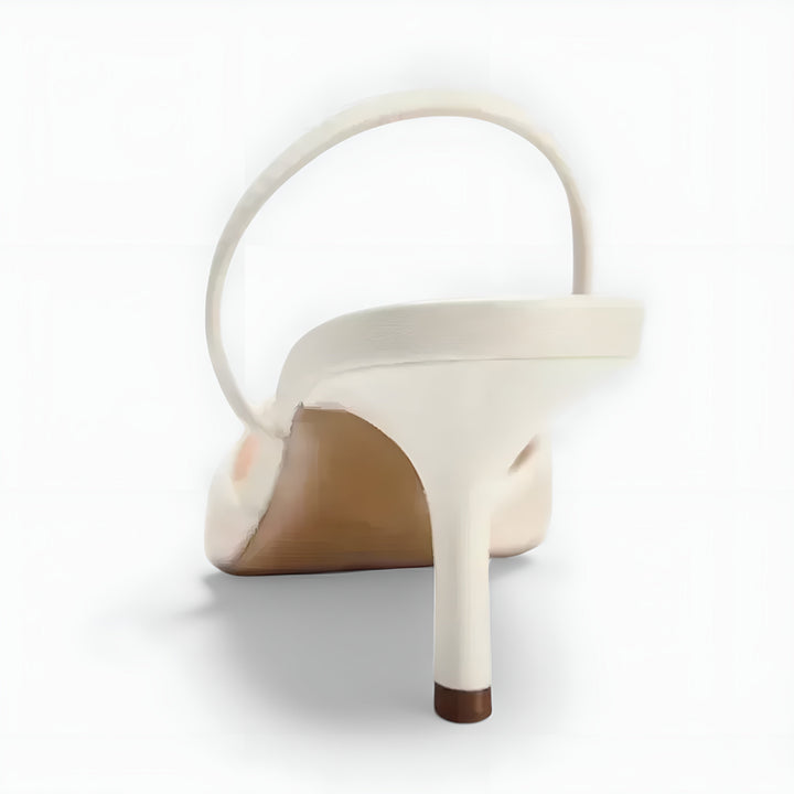 Azra | Pointed-Toe Sandals with Slingback Detail