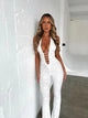 Cassia | Refined Jumpsuit with Signature Detail