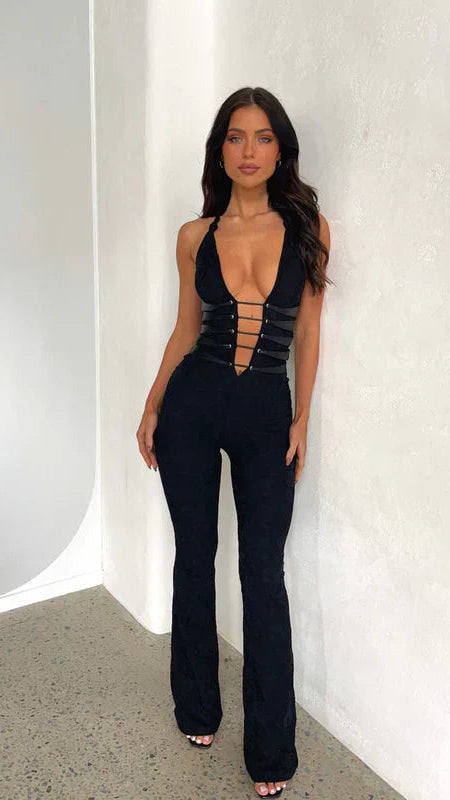 Cassia | Refined Jumpsuit with Signature Detail