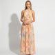 Caterina | Halter Dress with Refined Detail