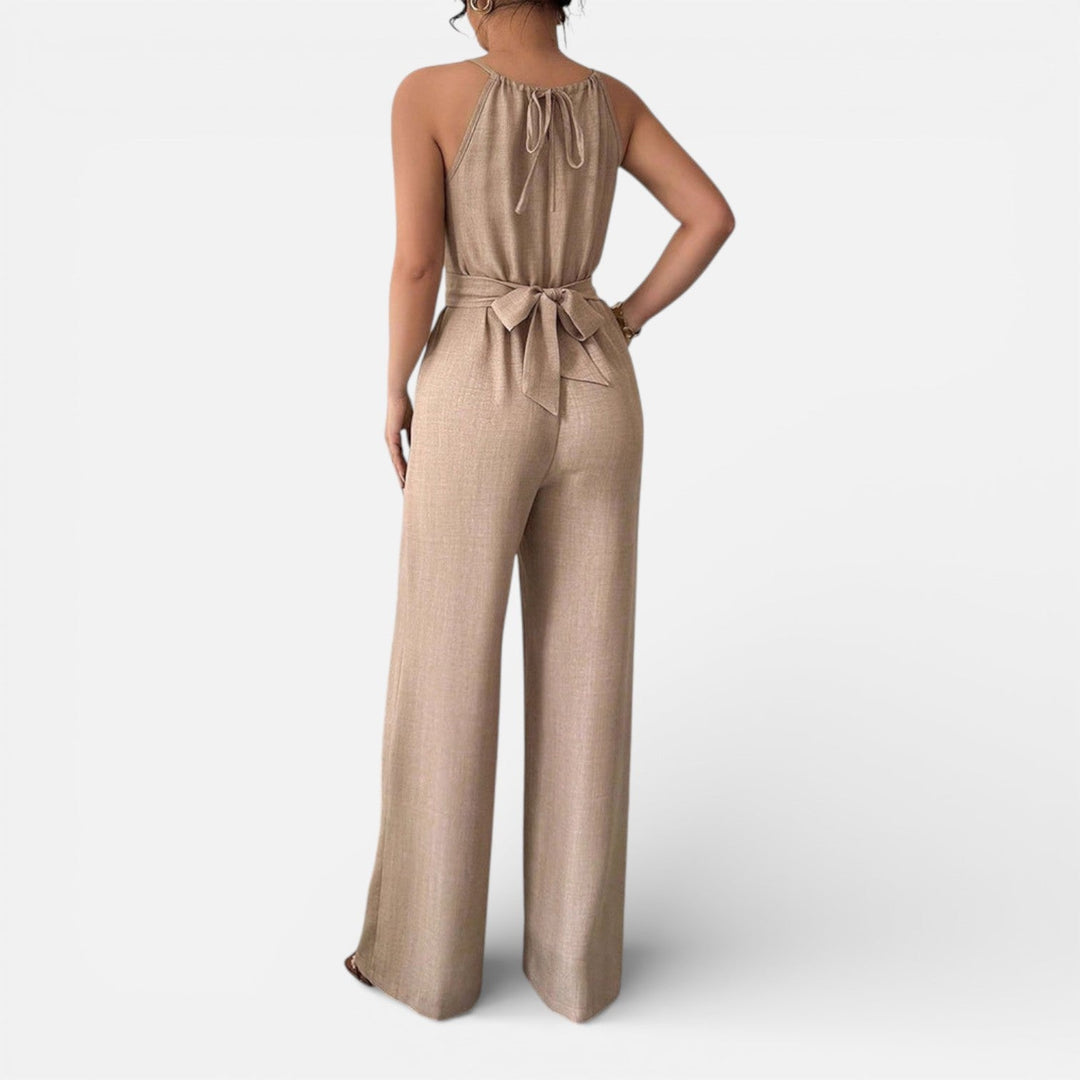 Celia | Refined Jumpsuit with Signature Detail