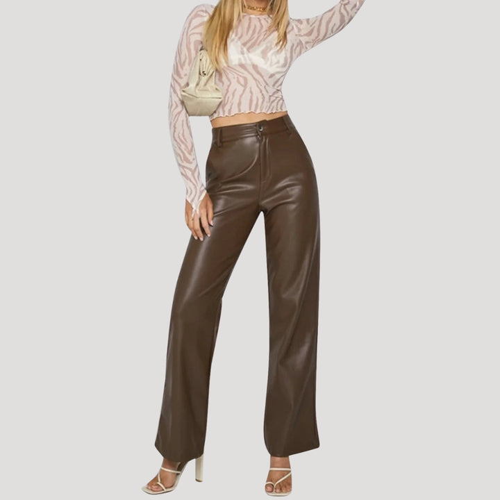 Corinne | Wide-Leg Trousers with Tailored Detail