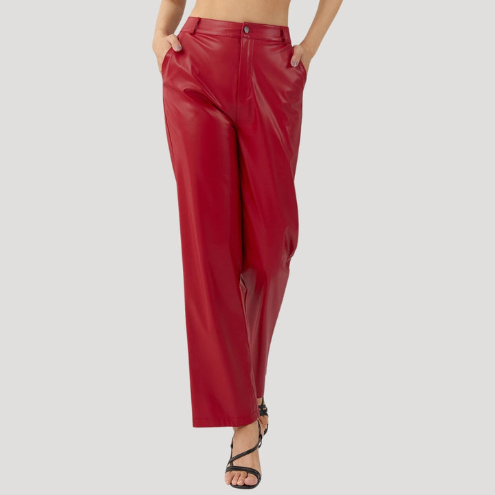 Corinne | Wide-Leg Trousers with Tailored Detail