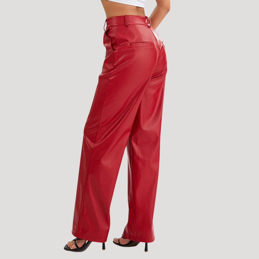 Corinne | Wide-Leg Trousers with Tailored Detail