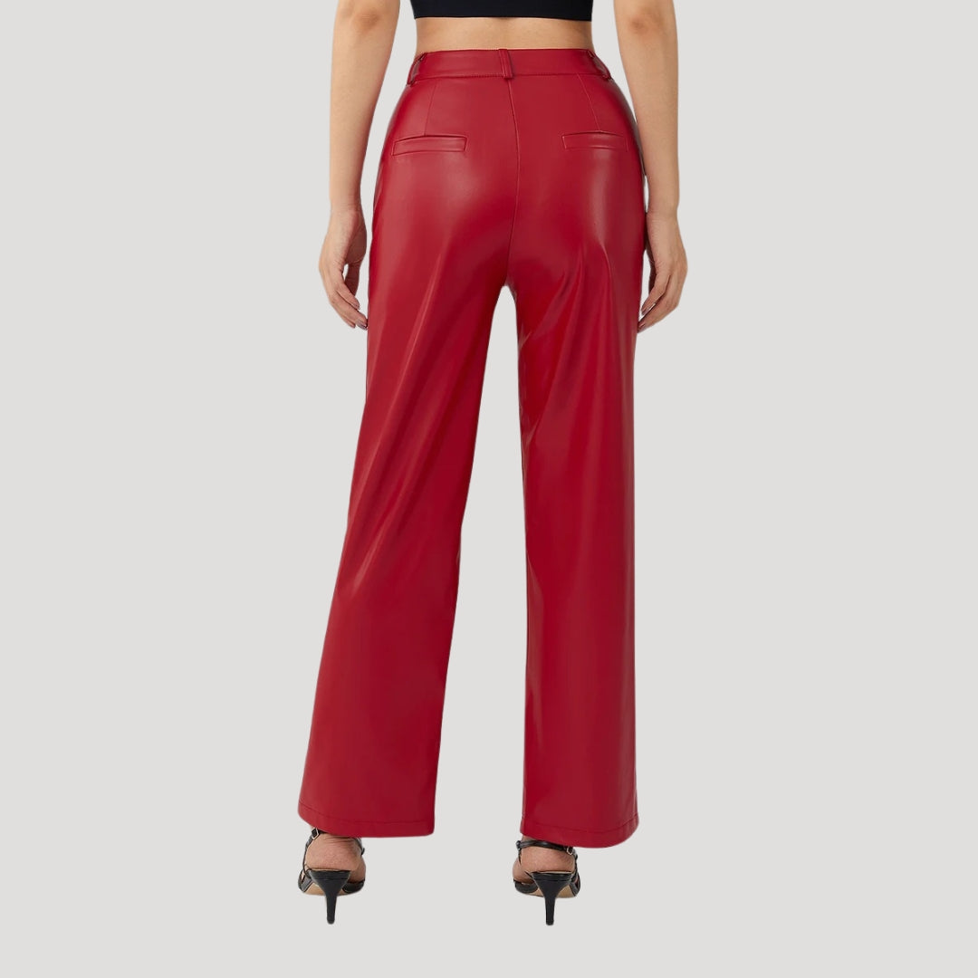 Corinne | Wide-Leg Trousers with Tailored Detail