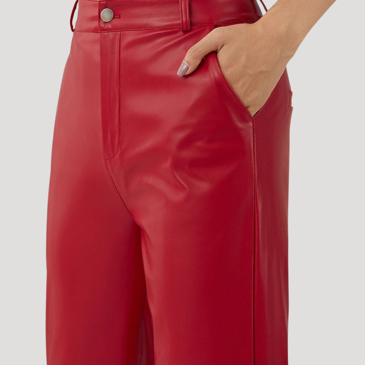 Corinne | Wide-Leg Trousers with Tailored Detail