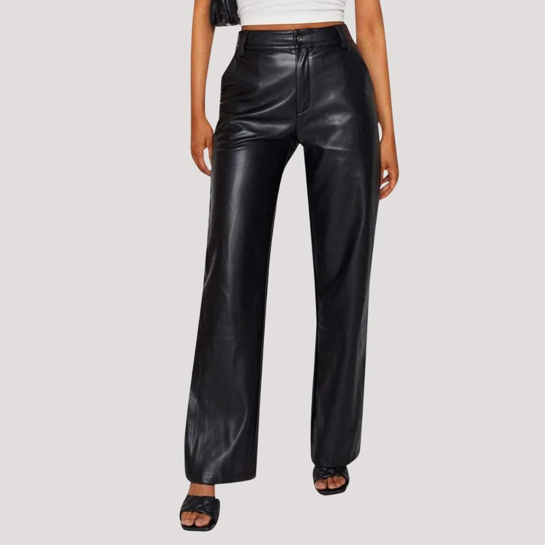Corinne | Wide-Leg Trousers with Tailored Detail