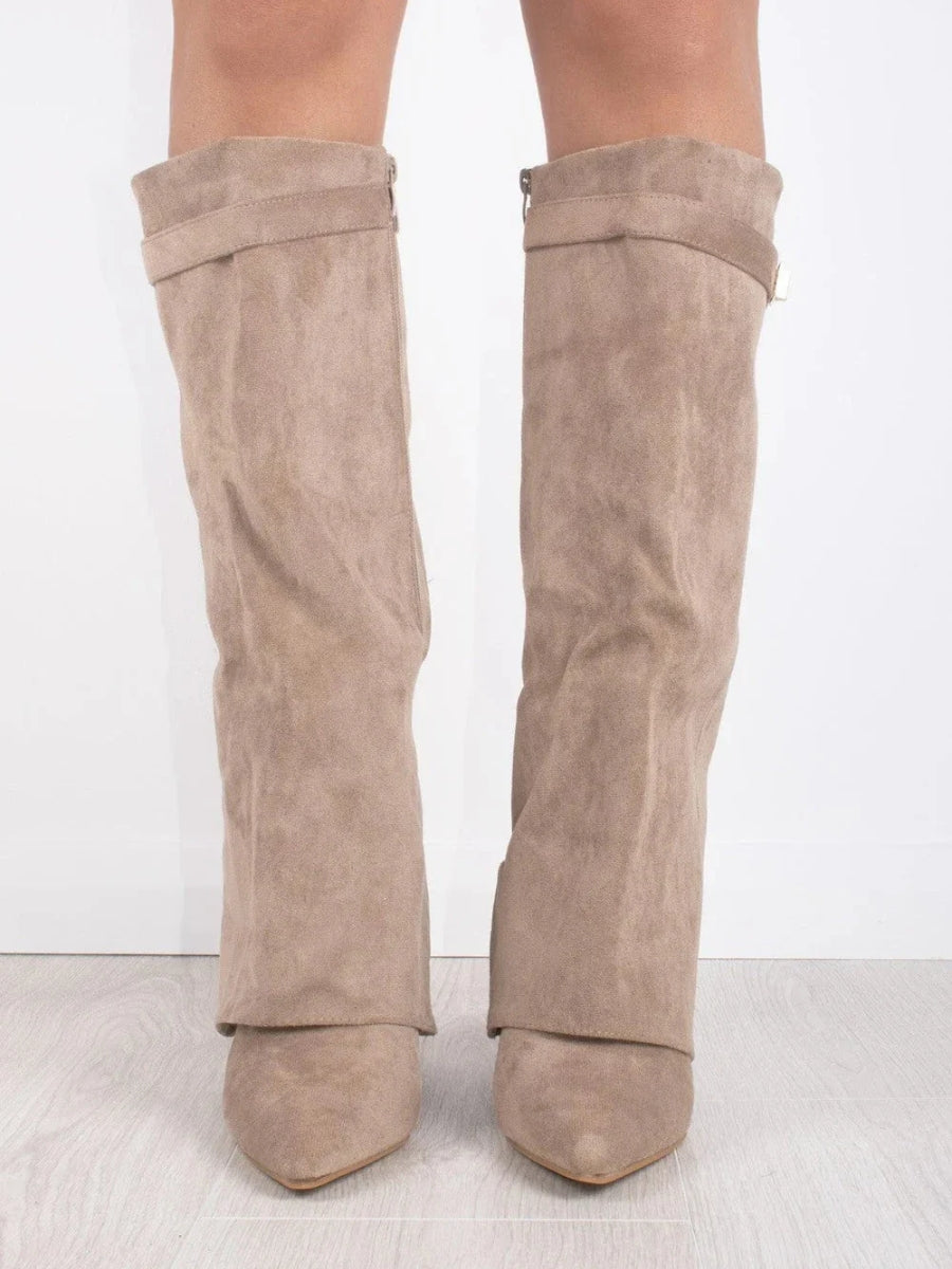 Delilah | Boots with Buckle Detail