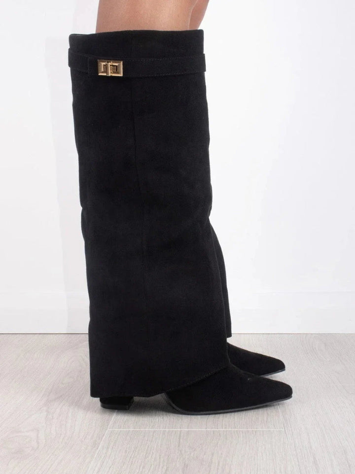 Delilah | Boots with Buckle Detail