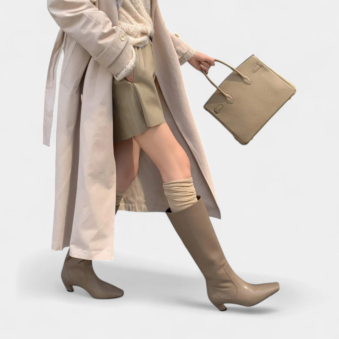 Demi | Pointed-Toe Heels with Block Heel