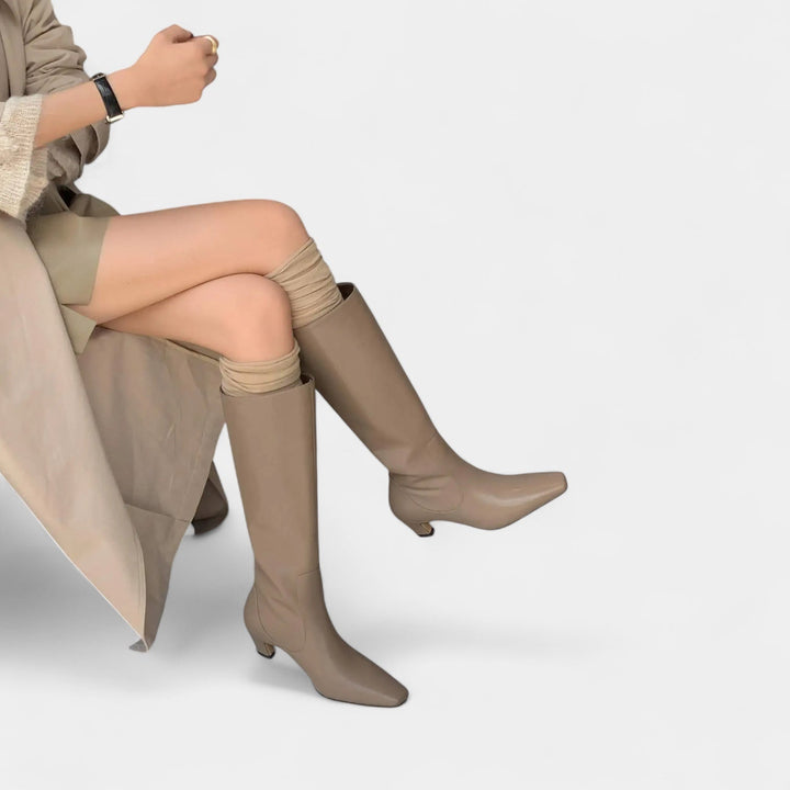 Demi | Pointed-Toe Heels with Block Heel