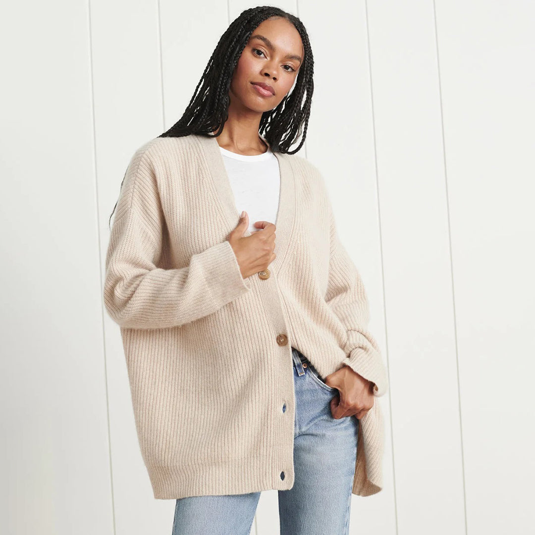 Emily | Knit Cardigan with Tailored Detail