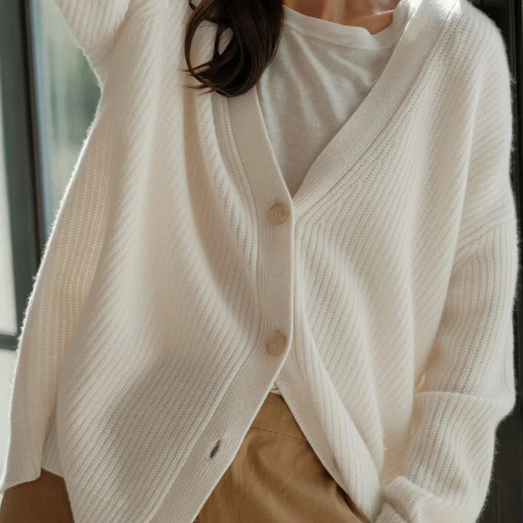 Emily | Knit Cardigan with Tailored Detail