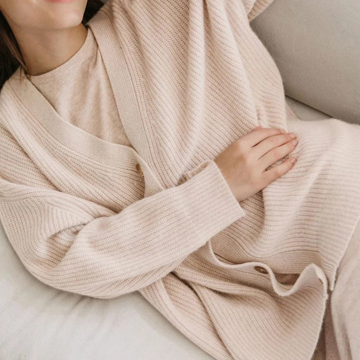 Emily | Knit Cardigan with Tailored Detail