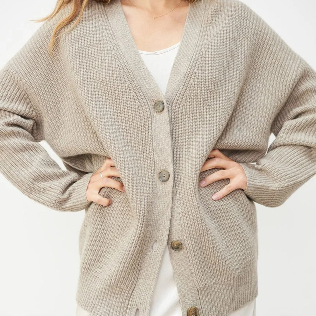 Emily | Knit Cardigan with Tailored Detail