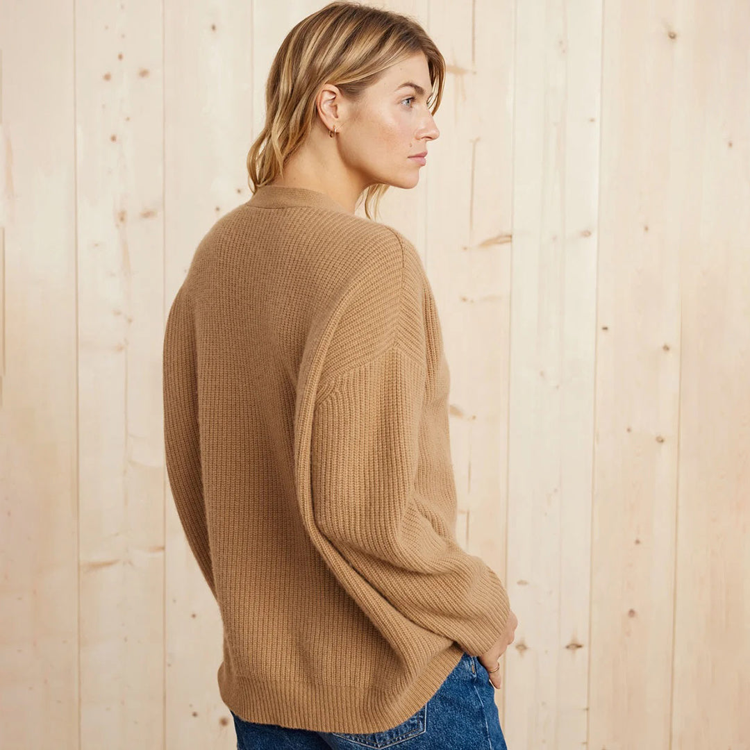 Emily | Knit Cardigan with Tailored Detail