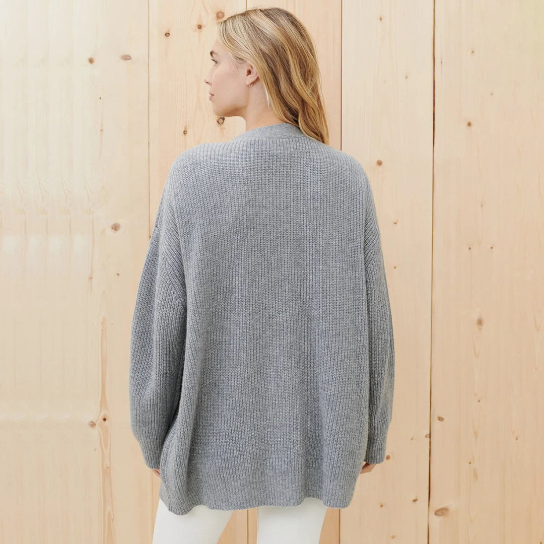 Emily | Knit Cardigan with Tailored Detail