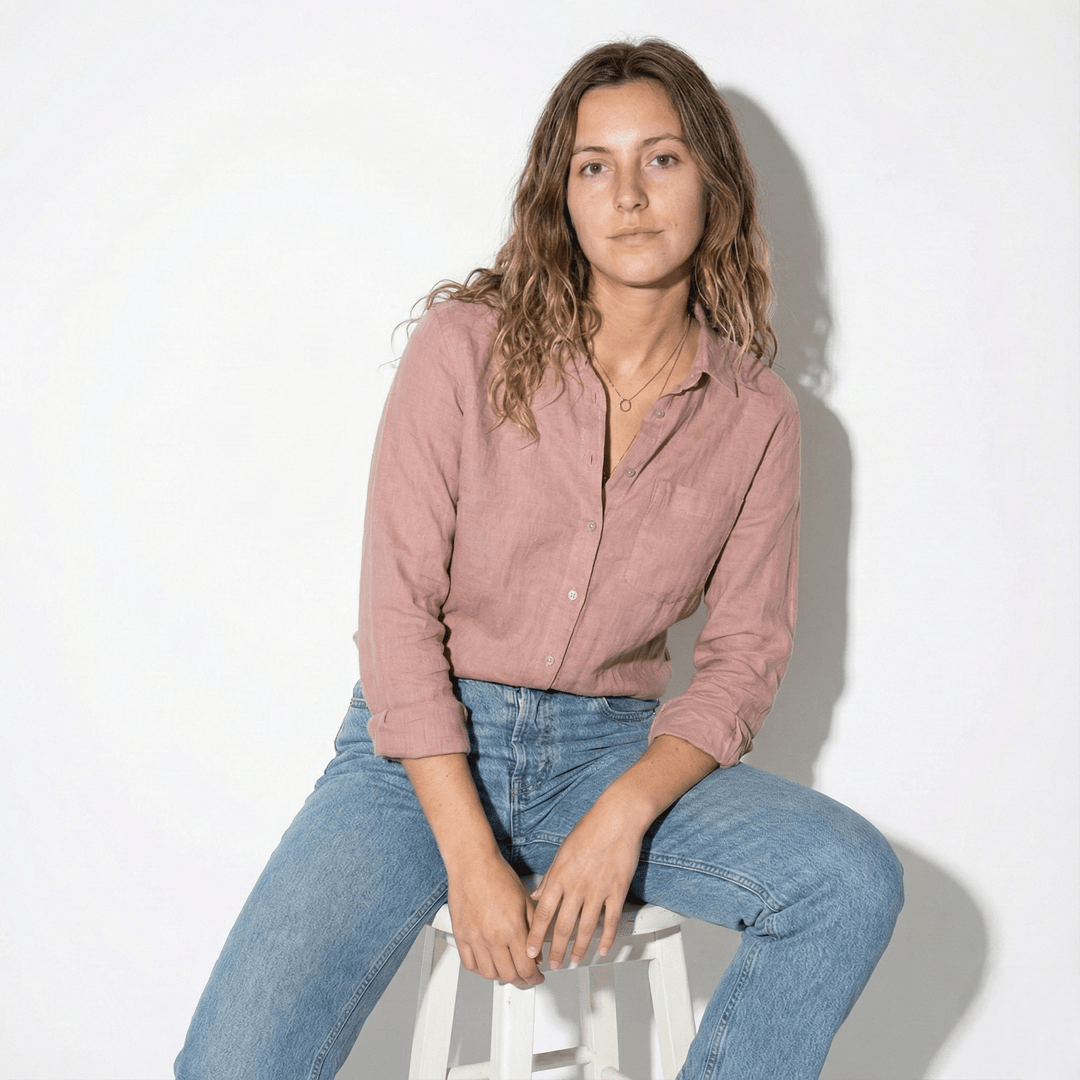 Emma | Button-Up Blouse with Classic Collar