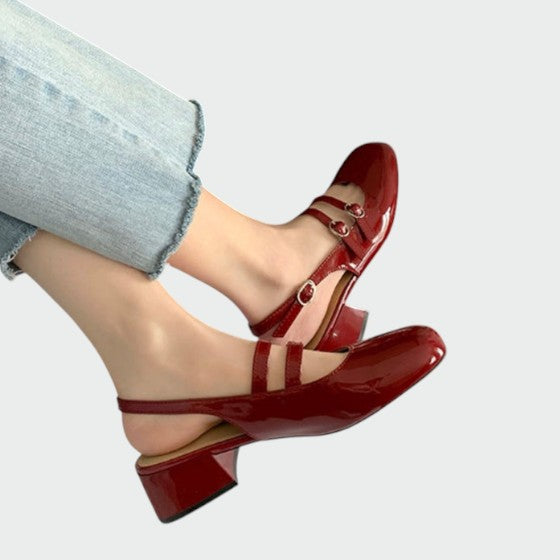Everly | Slingback Mary Jane Flats