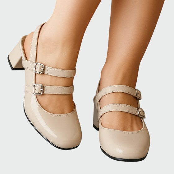Everly | Slingback Mary Jane Flats