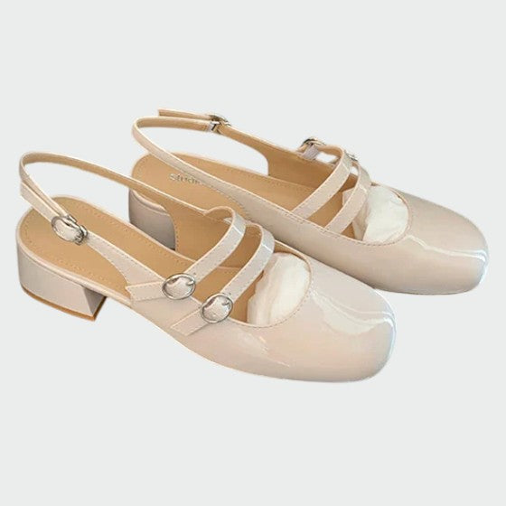 Everly | Slingback Mary Jane Flats