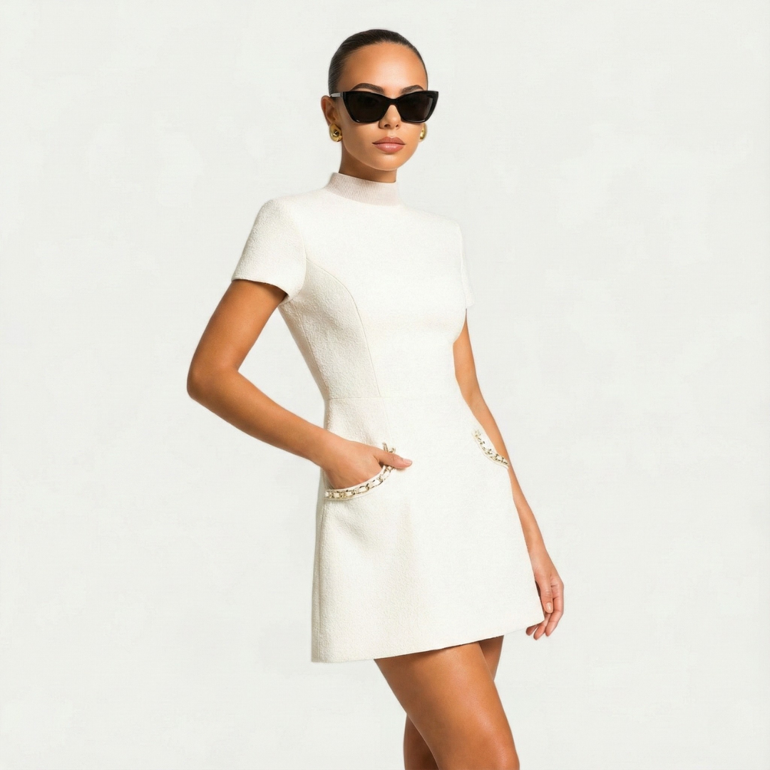 Fern | Elegant Dress with Refined Detail