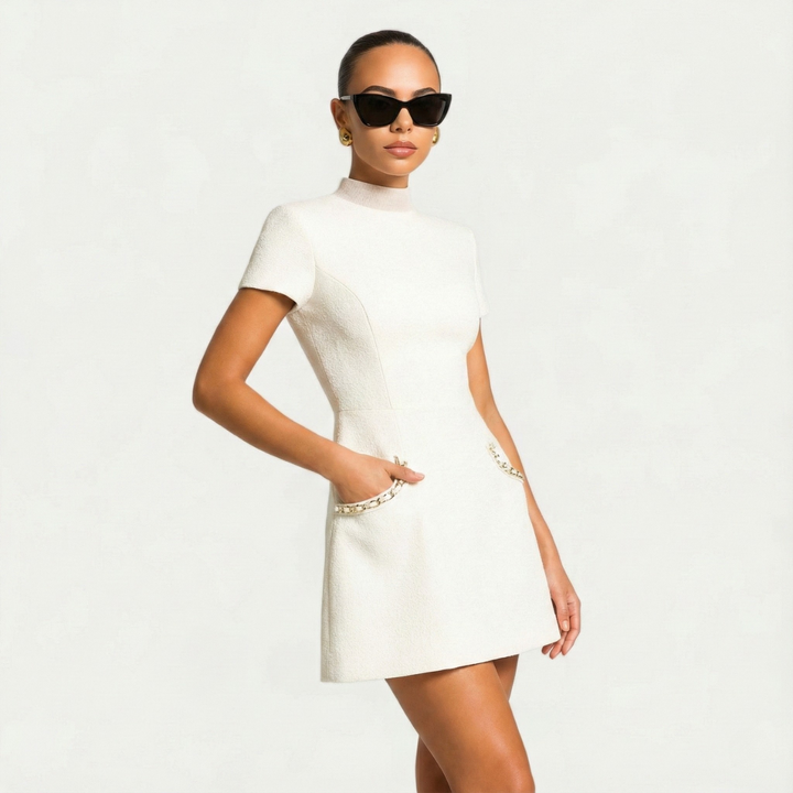 Fern | Elegant Dress with Refined Detail
