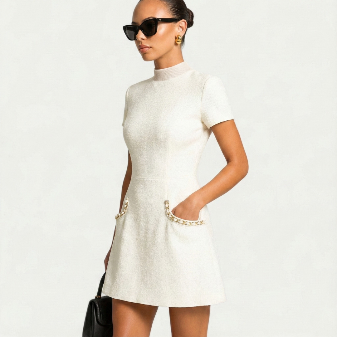 Fern | Elegant Dress with Refined Detail