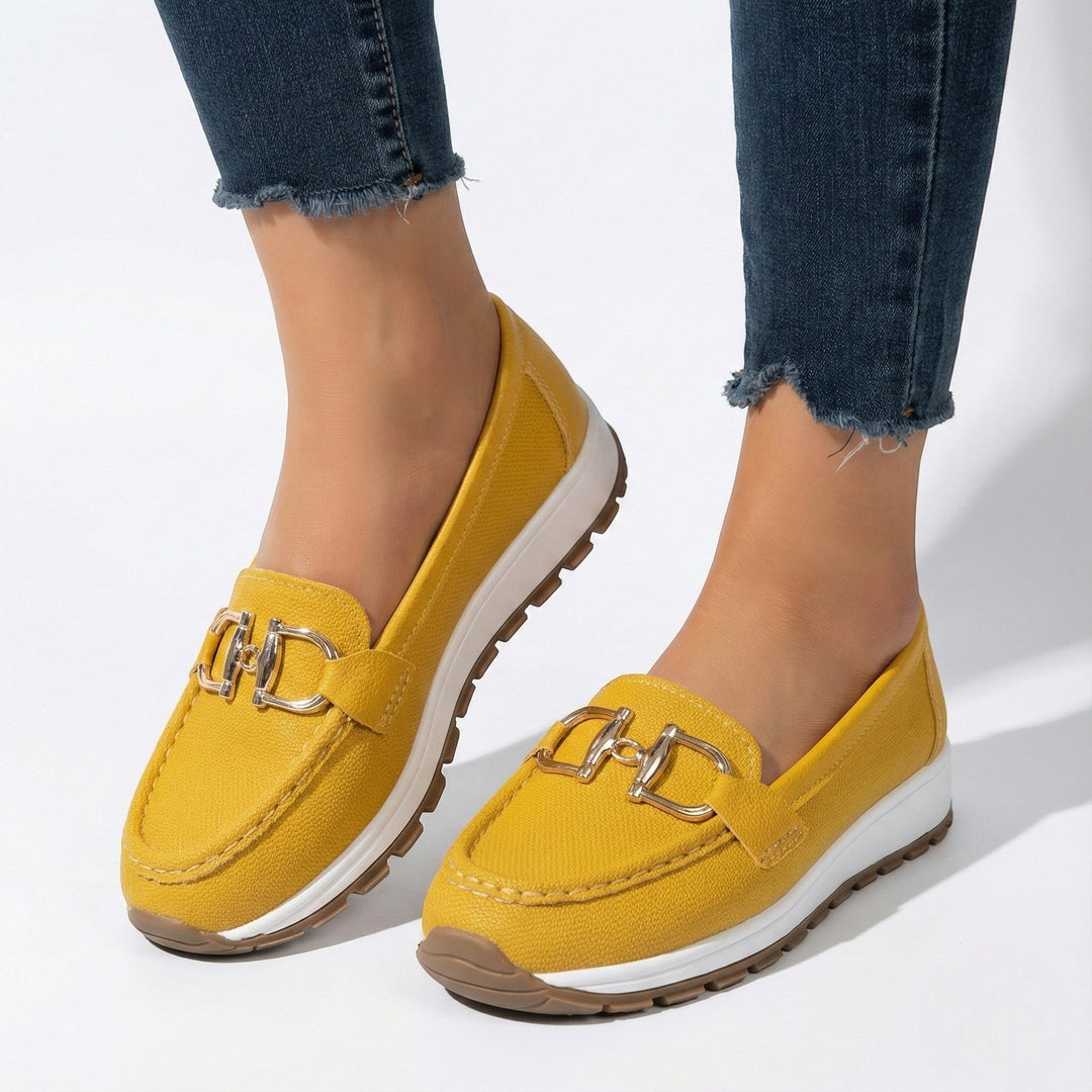 Hina | Classic Flats with Refined Detail