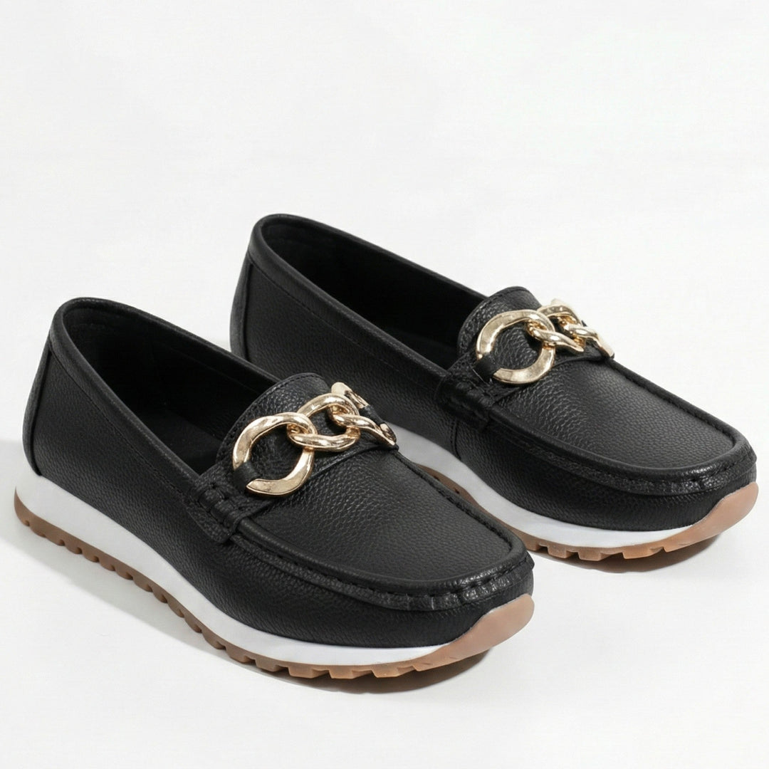 Hina | Classic Flats with Refined Detail