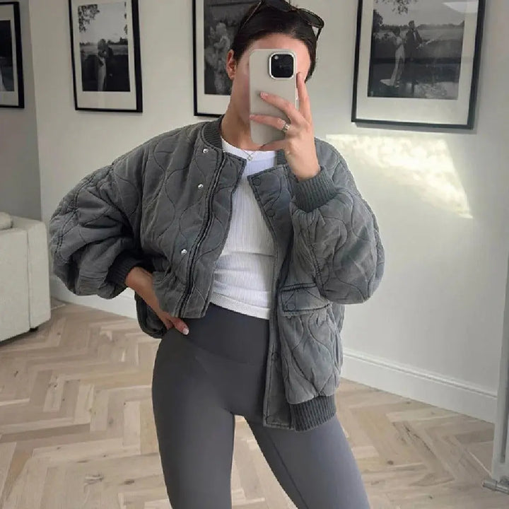Ingrid | Quilted Jacket with Tailored Detail