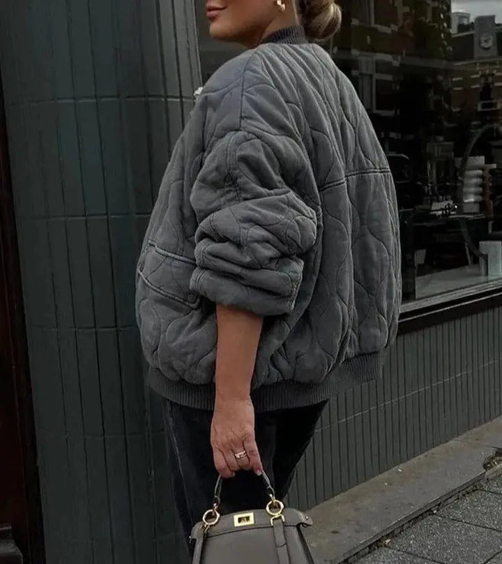 Ingrid | Quilted Jacket with Tailored Detail