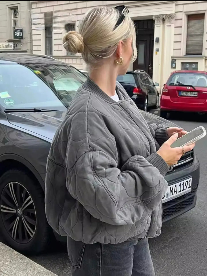 Ingrid | Quilted Jacket with Tailored Detail