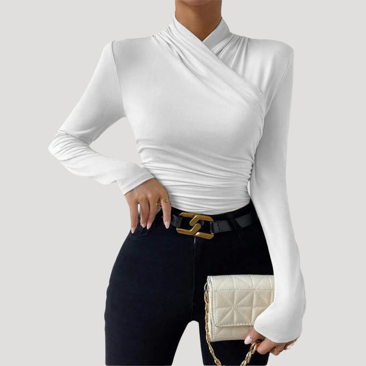 Iva | Refined Blouse with Tailored Detail
