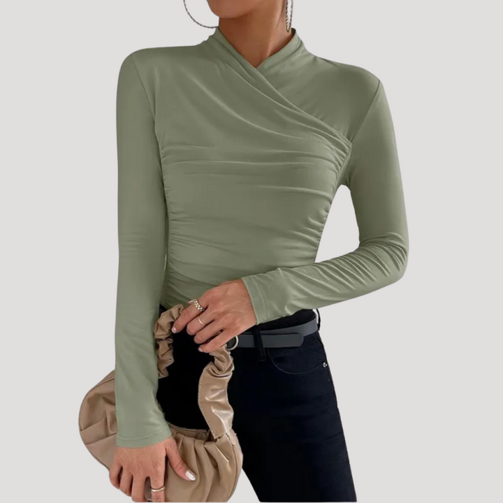 Iva | Refined Blouse with Tailored Detail