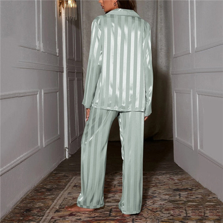 Jayla | Satin Trousers with Tailored Detail