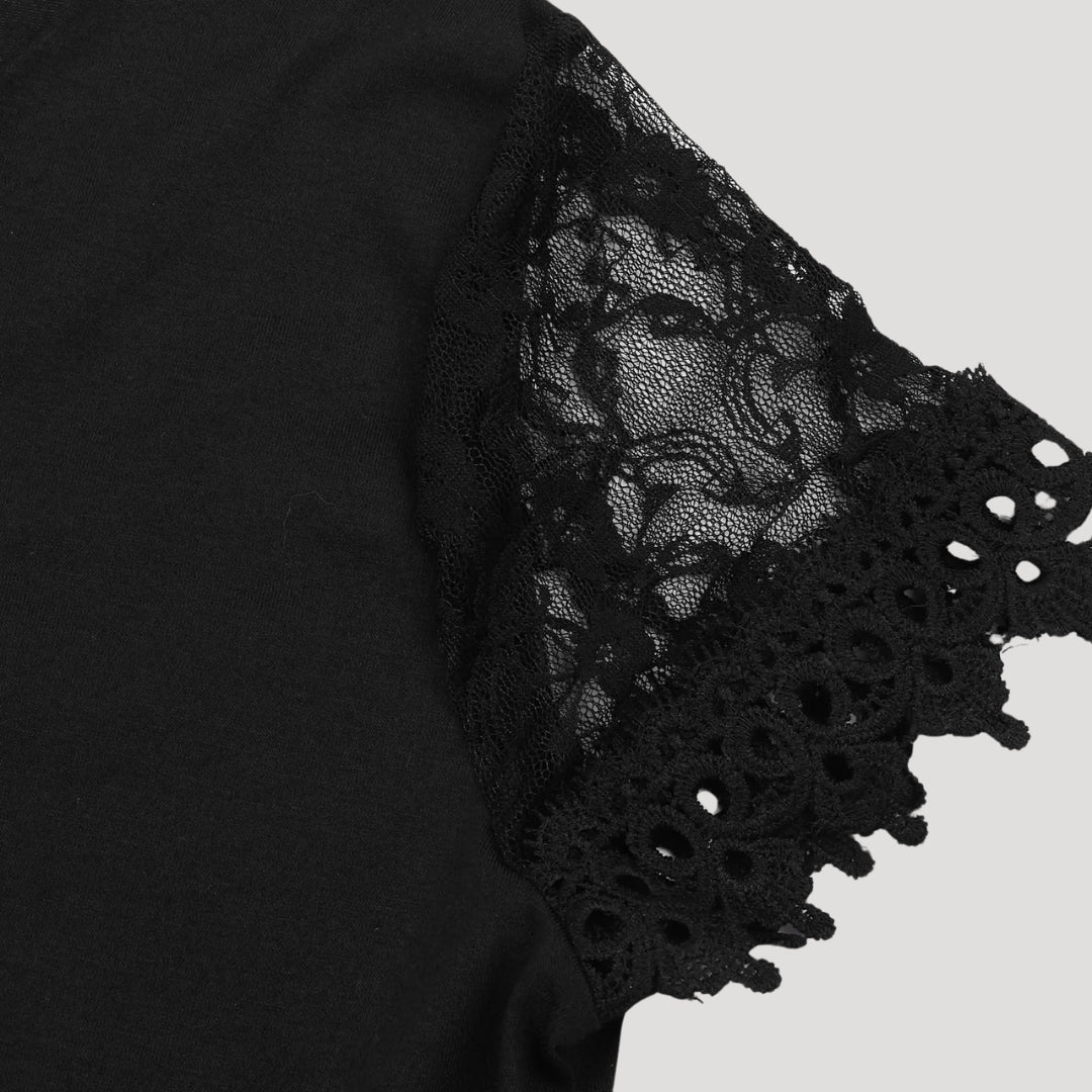 Jean | Lace V-Neck Mini Dress