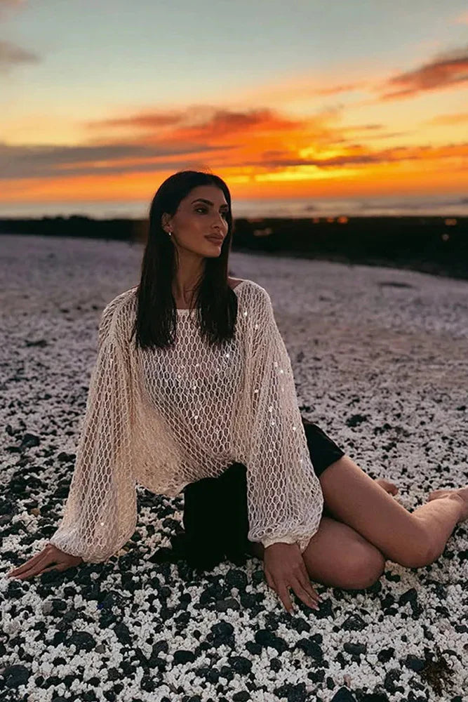 Jessamine | Knit Jumper with Long Sleeves